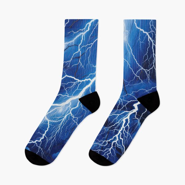 Item preview, Electricity Will Kill You Sapphire Blue Graphic T-Shirt Dress designed and sold by Digital-Art-Co.