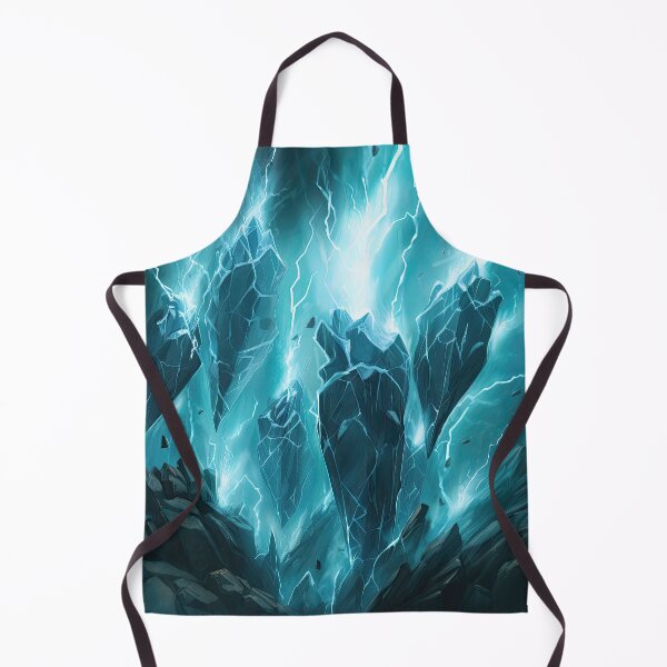 Item preview, Electricity Will Kill You Aquamarine Graphic T-Shirt Dress designed and sold by Digital-Art-Co.