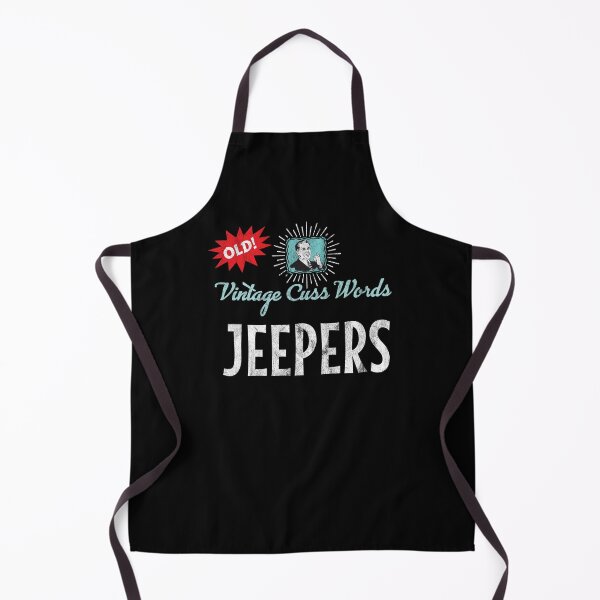 Item preview, Vintage Cuss Words Jeepers Distressed designed and sold by twHistory.