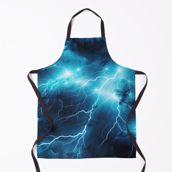 Item preview, Electricity Will Kill You Cyan Graphic T-Shirt Dress designed and sold by Digital-Art-Co.