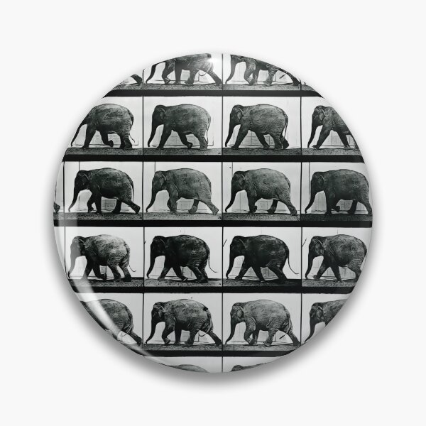 Item preview, Vintage Elephant in Motion, original designed and sold by DreamingBeetle.