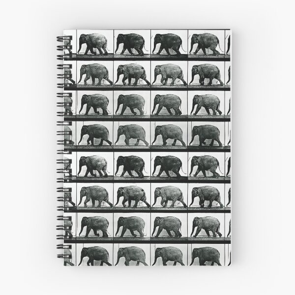 Item preview, Vintage Elephant in Motion, original designed and sold by DreamingBeetle.