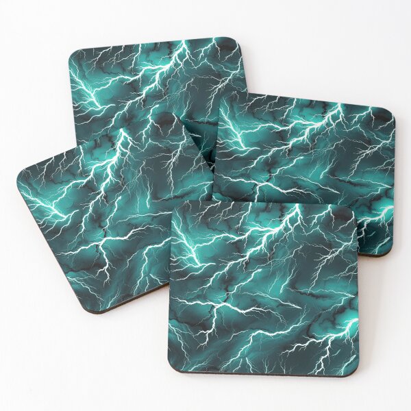 Item preview, Electricity Will Kill You Teal Graphic T-Shirt Dress designed and sold by Digital-Art-Co.