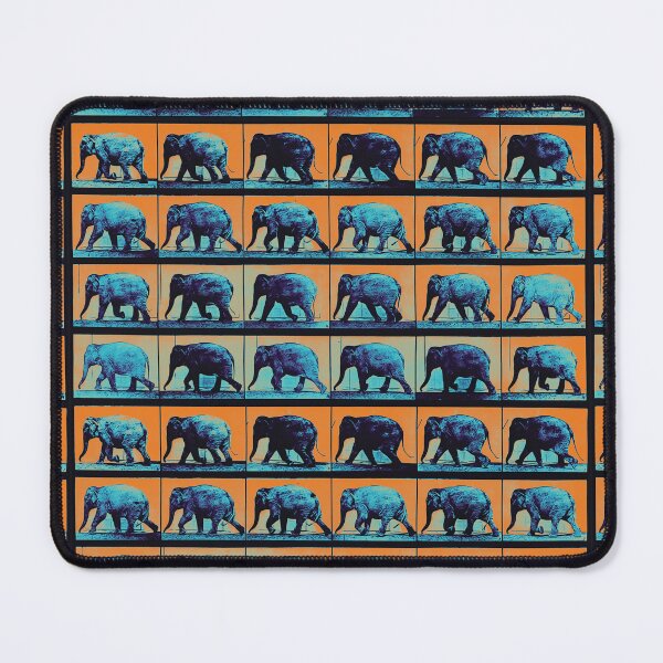 Item preview, Vintage Elephant in Motion, Carribean designed and sold by DreamingBeetle.