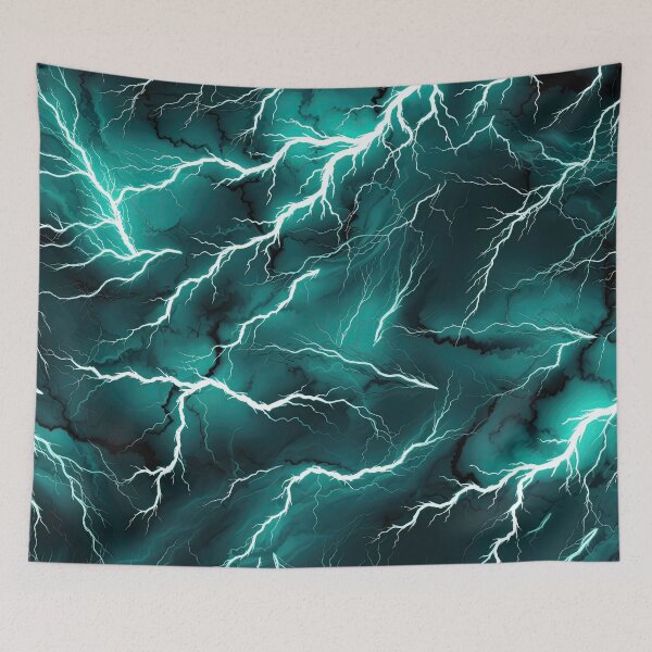 Item preview, Electricity Will Kill You Teal Graphic T-Shirt Dress designed and sold by Digital-Art-Co.