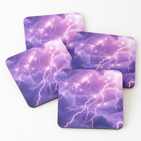 Item preview, Electricity Will Kill You Violet Graphic T-Shirt Dress designed and sold by Digital-Art-Co.