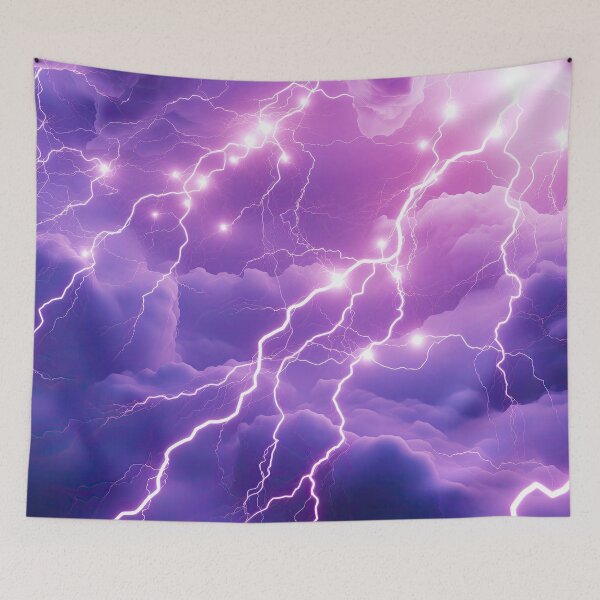 Item preview, Electricity Will Kill You Violet Graphic T-Shirt Dress designed and sold by Digital-Art-Co.