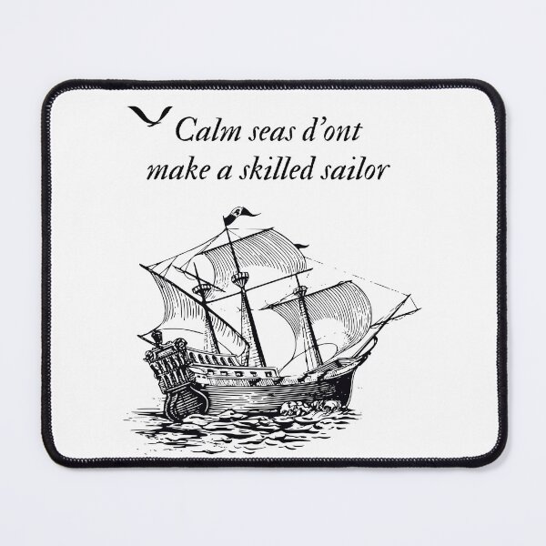 Item preview, A ship in the waves of the sea designed and sold by Bensalem95.