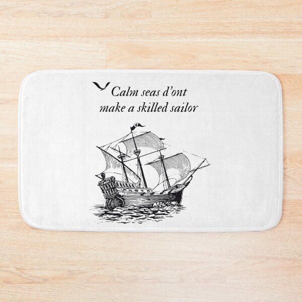 Item preview, A ship in the waves of the sea designed and sold by Bensalem95.