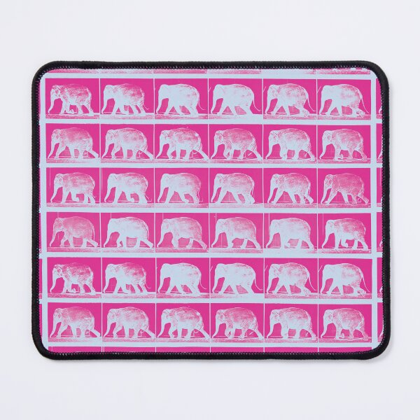Item preview, Vintage Elephant in Motion, Cotton Candy designed and sold by DreamingBeetle.