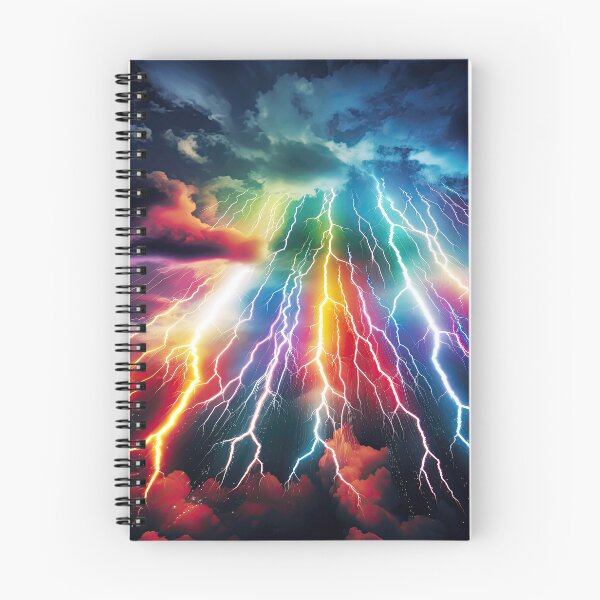 Item preview, Electricity Will Kill You Rainbow Graphic T-Shirt Dress designed and sold by Digital-Art-Co.