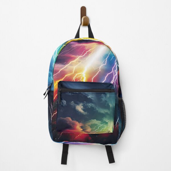 Item preview, Electricity Will Kill You Rainbow Graphic T-Shirt Dress designed and sold by Digital-Art-Co.