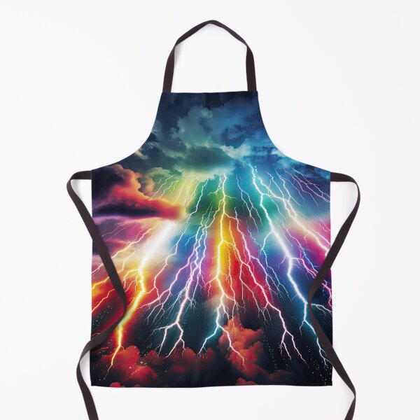 Item preview, Electricity Will Kill You Rainbow Graphic T-Shirt Dress designed and sold by Digital-Art-Co.