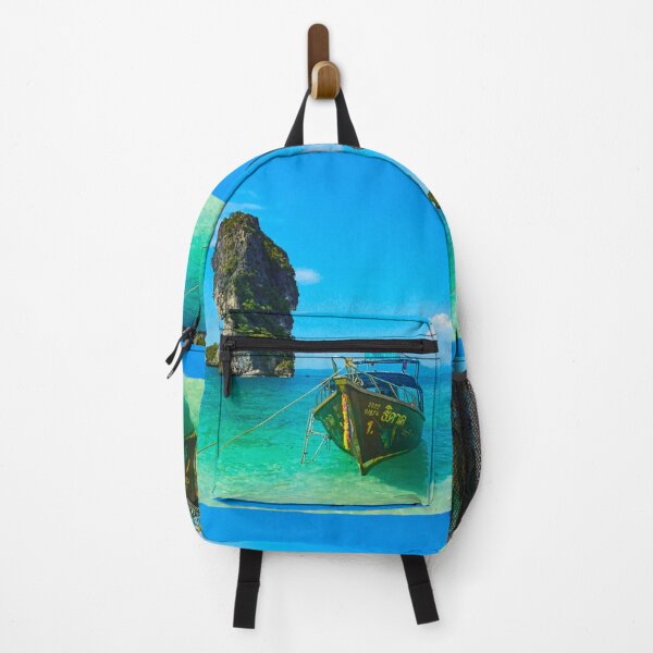 Item preview, Karst Tower and Long-Tailed Boat, Railay Beach designed and sold by Brian Shaw.