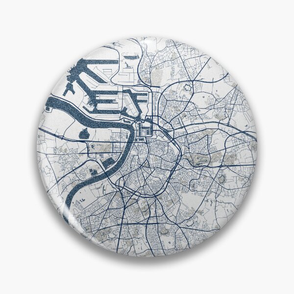 Item preview, Antwerp City Map of Belgium - Coastal designed and sold by deMAP.