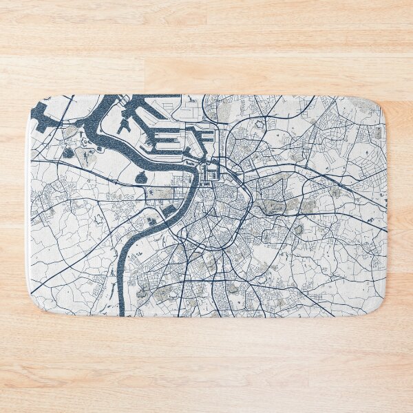 Item preview, Antwerp City Map of Belgium - Coastal designed and sold by deMAP.