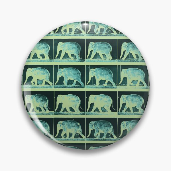 Item preview, Vintage Elephant in Motion, Rain Forest designed and sold by DreamingBeetle.