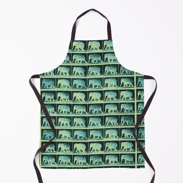 Item preview, Vintage Elephant in Motion, Rain Forest designed and sold by DreamingBeetle.