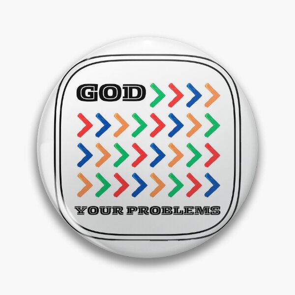 Item preview, God Is Bigger Than Your Problems Version 2 designed and sold by Art Intelligence.