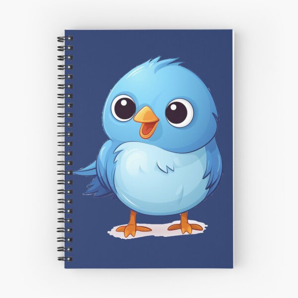 Item preview, Little Blue Birdie  designed and sold by Myra365Art.