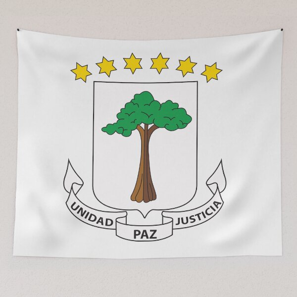 Item preview, Equatorial Guinea (Coat of Arms) designed and sold by wickedcartoons.