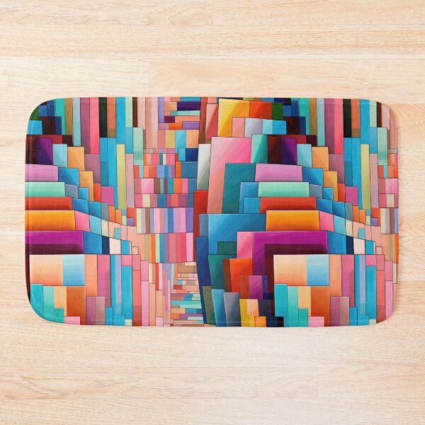 Item preview, Colorful Maze Of Cubes designed and sold by Jiinkyy.