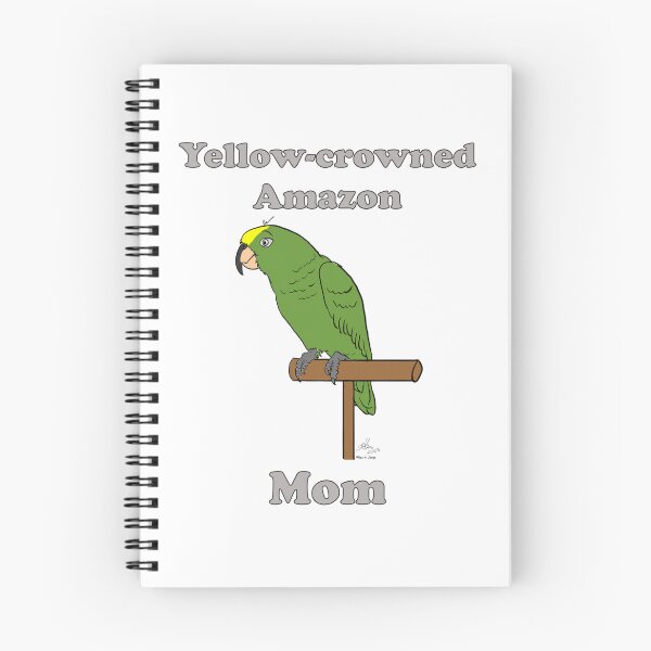 Item preview, Yellow-crowned Amazon Mom - Oscar Jones designed and sold by Laughing Parrot Studio.