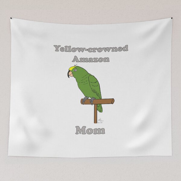 Item preview, Yellow-crowned Amazon Mom - Oscar Jones designed and sold by Laughing Parrot Studio.
