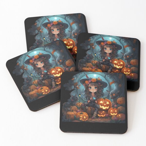 Item preview, Halloween Anime Chibi Kawaii Girl Funny Gift For Kids designed and sold by Chmielayka.