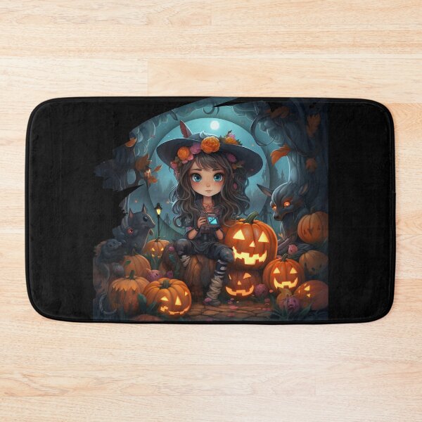 Item preview, Halloween Anime Chibi Kawaii Girl Funny Gift For Kids designed and sold by Chmielayka.