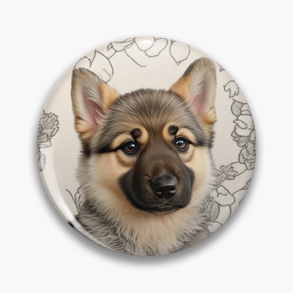 Item preview, German Shepard Puppy Drawn Pattern designed and sold by Theo-B.