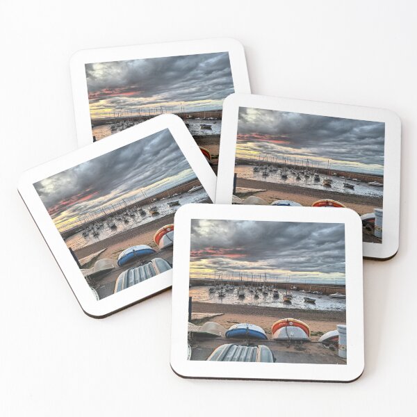 Item preview, boats by the harbour in musselburgh designed and sold by sianemily.