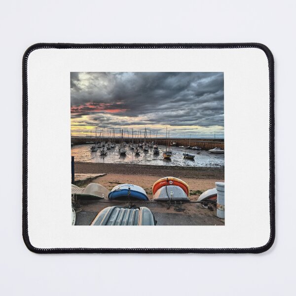 Item preview, boats by the harbour in musselburgh designed and sold by sianemily.