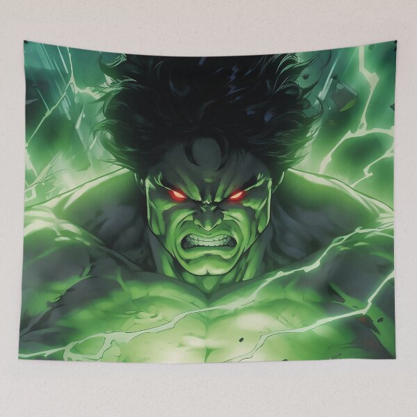 Item preview, He's a green strongman. designed and sold by Dream-Way.