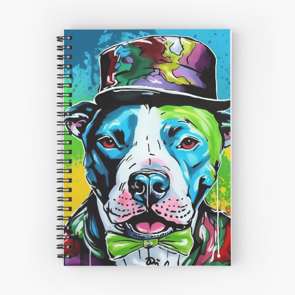 Item preview, Charming Rainbow Pitbull designed and sold by Ivan  Guaderrama.