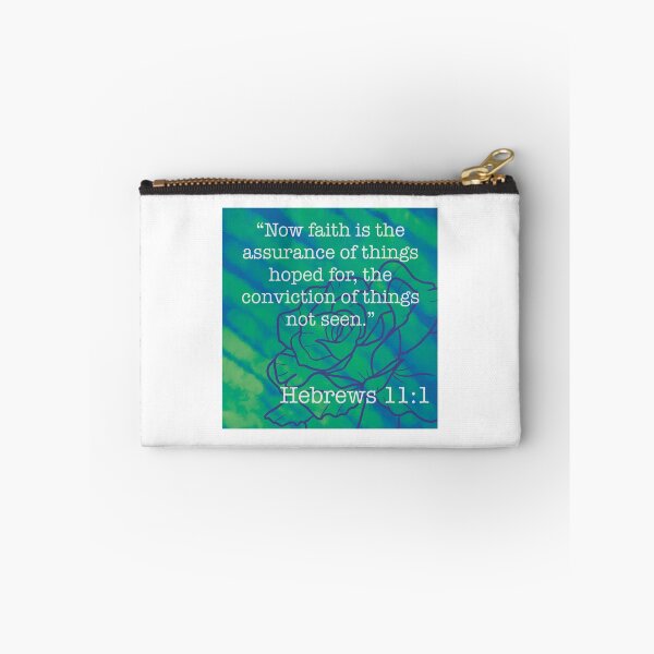 Item preview, Hebrews 11:1 Faith Hope Bible Verse designed and sold by Kaitlyn Keith.