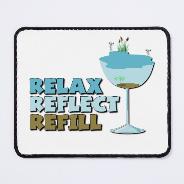 Item preview, Relax, Reflect, Refill designed and sold by DeadPixelDesign.