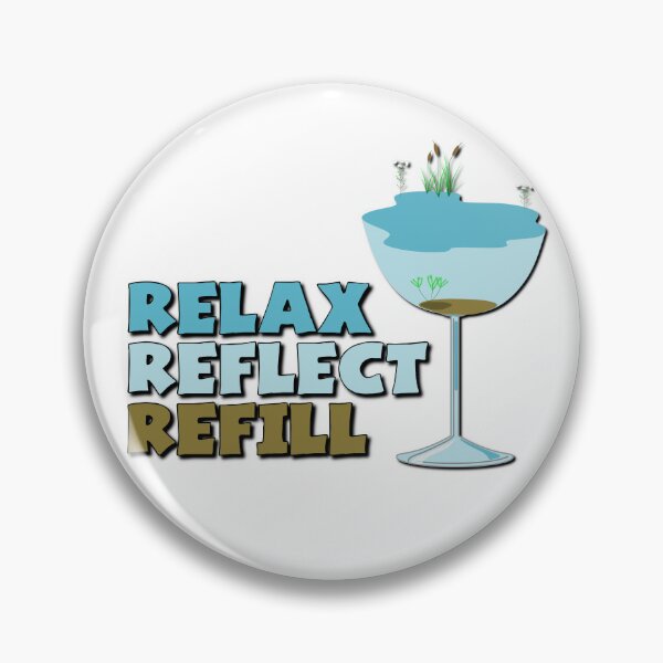 Item preview, Relax, Reflect, Refill designed and sold by DeadPixelDesign.