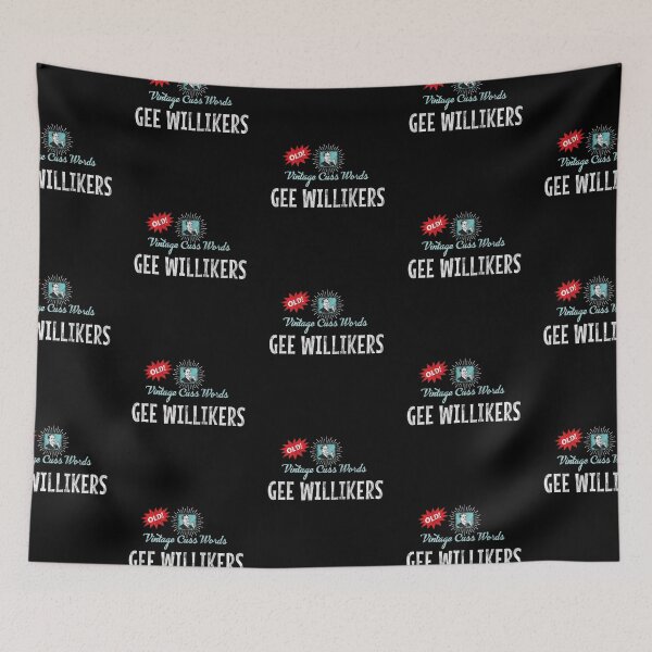 Item preview, Vintage Cuss Words Gee Willikers Distressed designed and sold by twHistory.