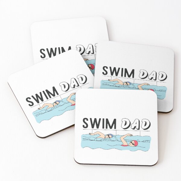 Item preview, Swim Dad swimmers in water designed and sold by CeliacAmnesiac.