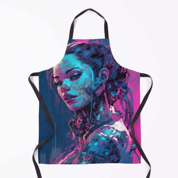Item preview, Cyberpunk Vaporwave Girl - Fading Away designed and sold by Splatter-arts.