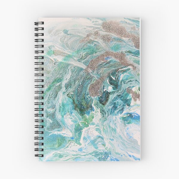 Item preview, Shimmery Waves designed and sold by Ileana Turner.