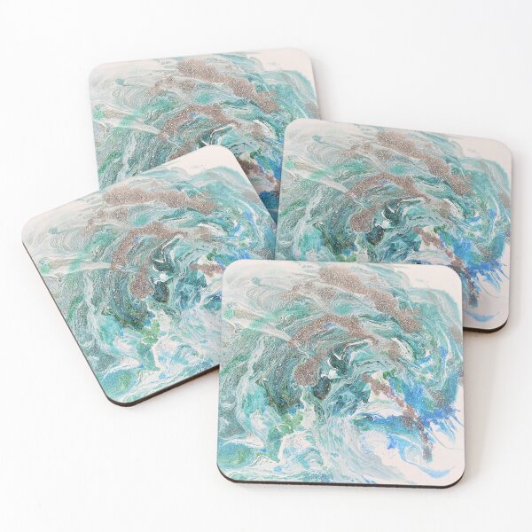 Item preview, Shimmery Waves designed and sold by Ileana Turner.