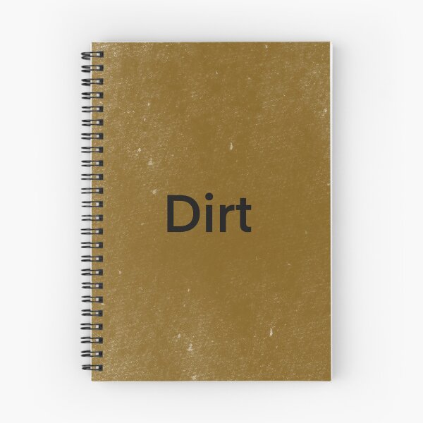 Item preview, The word dirt written off on the brown screen. designed and sold by lukesubbby.