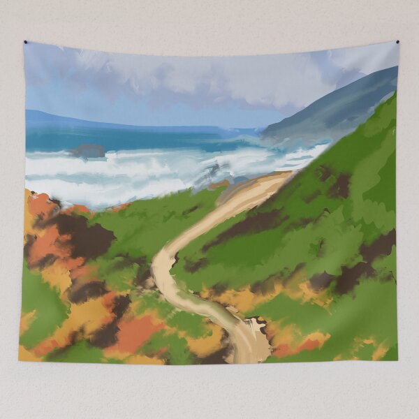 Item preview, Beautiful Monterey California Painting designed and sold by Unhinged Heather.