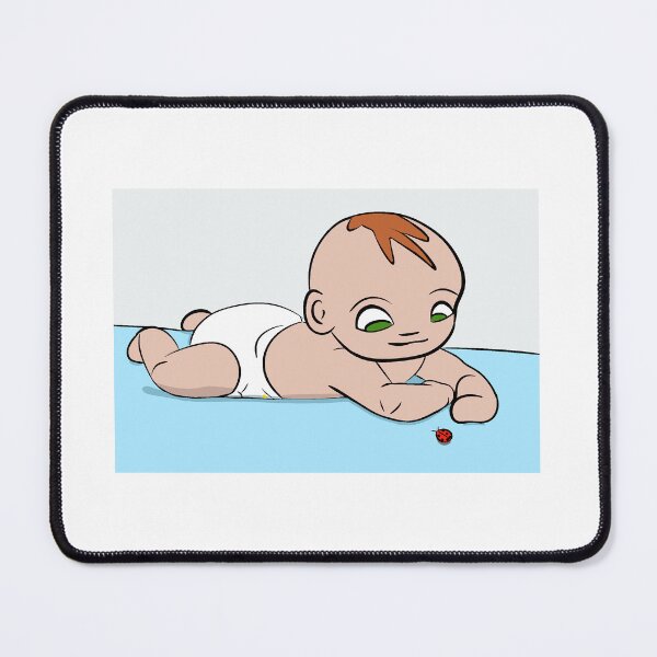 Item preview, Curious Baby designed and sold by InkedEdges.