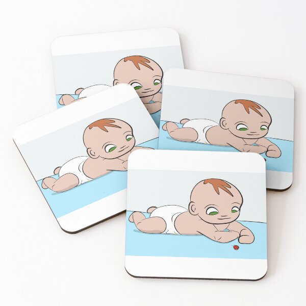 Item preview, Curious Baby designed and sold by InkedEdges.