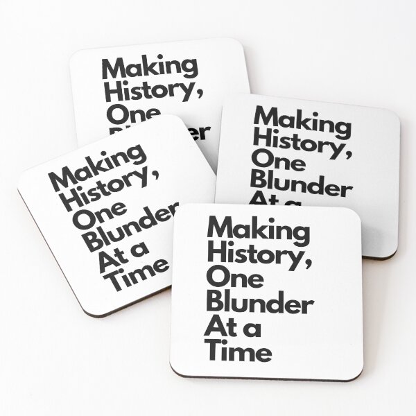Item preview, Making History, One Blunder at a Time designed and sold by pol255.