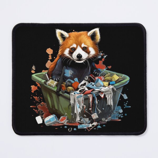 Item preview, Red Panda In Trash Cute Red Panda designed and sold by ArtFromBeyond.