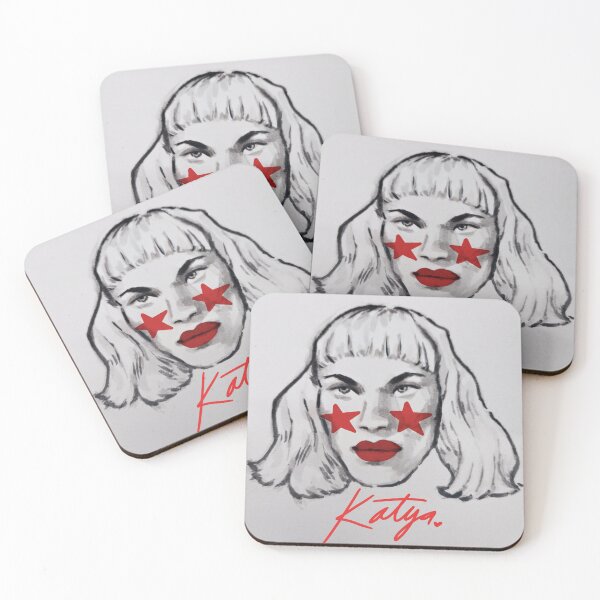 Item preview, katya zamolodchikova pinup sticker art designed and sold by bananalmn.